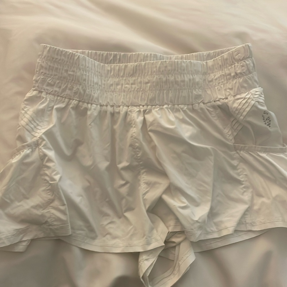 Free people get your flirt on shorts white